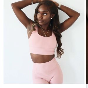 First Health Ribbed Sports Bra - worn once!!! Size small(-: